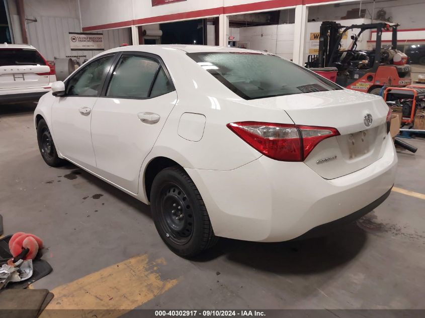 2016 TOYOTA COROLLA LE - 2T1BURHE7GC569901