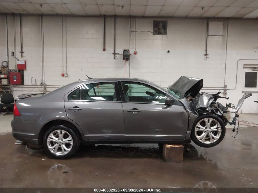 2012 Ford Fusion Se VIN: 3FAHP0HA0CR387008 Lot: 40302923