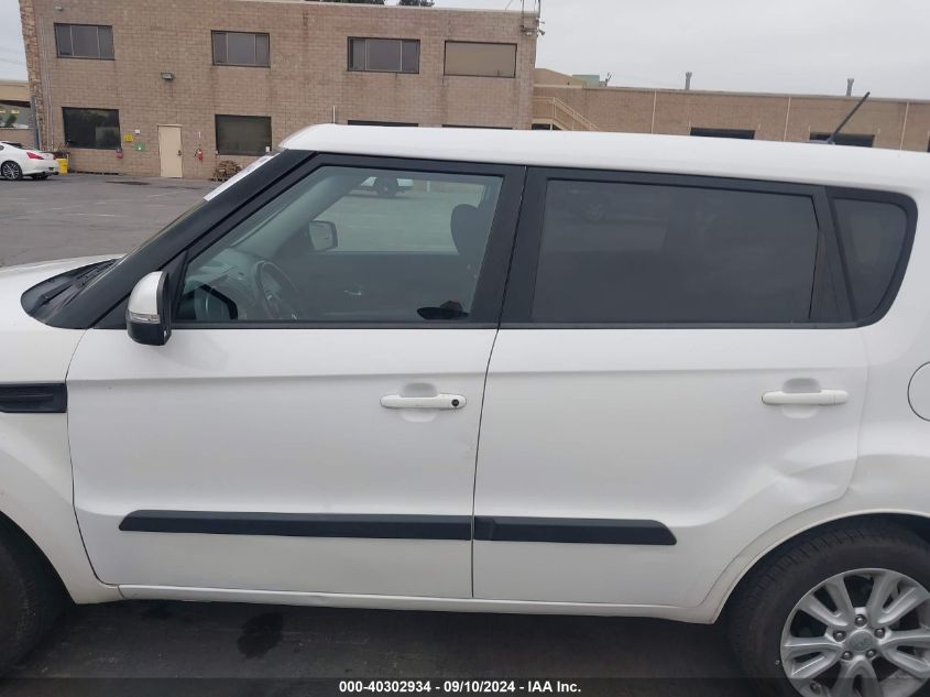 2013 Kia Soul + VIN: KNDJT2A62D7512303 Lot: 40302934