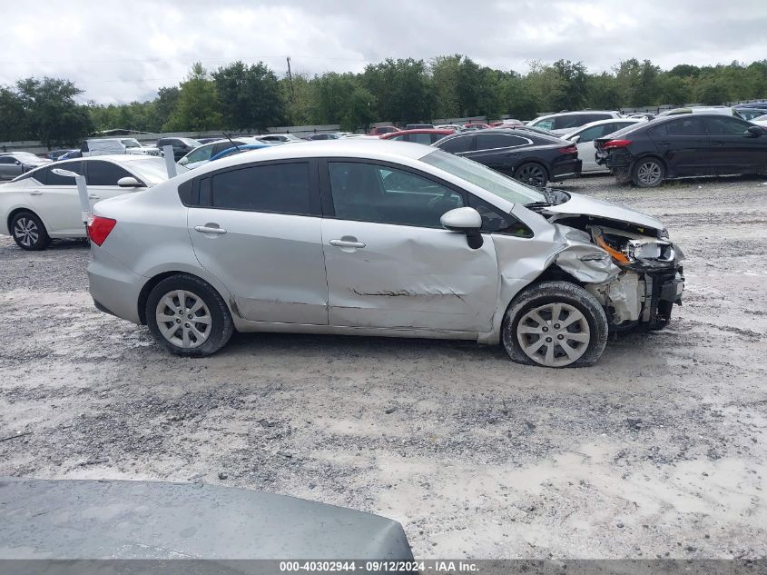 2016 Kia Rio Lx VIN: KNADM4A36G6592434 Lot: 40302944