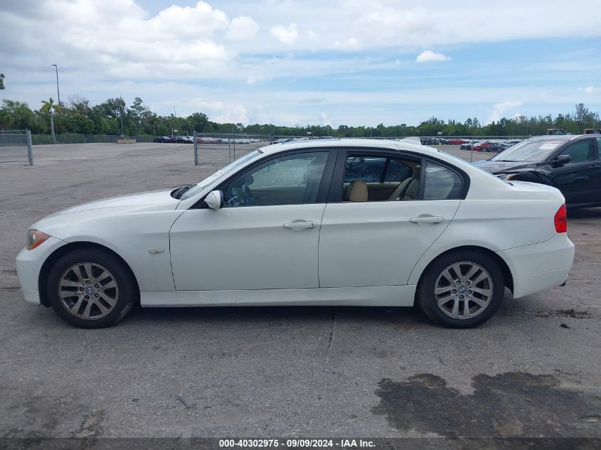 2007 BMW 328Xi VIN: WBAVC73517KP31755 Lot: 40302975