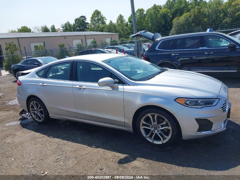 2019 FORD FUSION SEL - 3FA6P0CD8KR236537