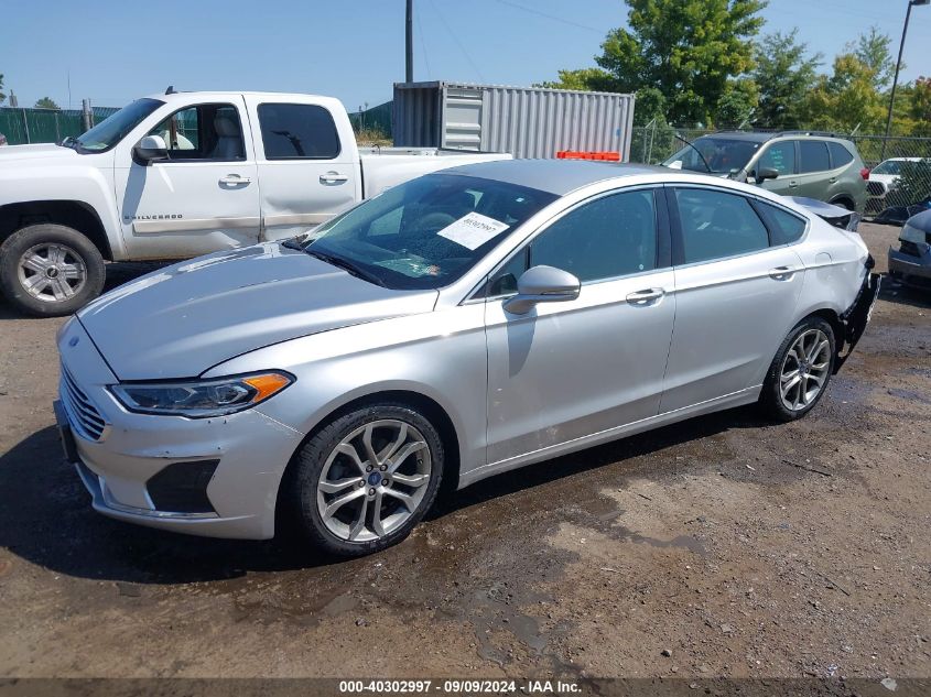 2019 FORD FUSION SEL - 3FA6P0CD8KR236537