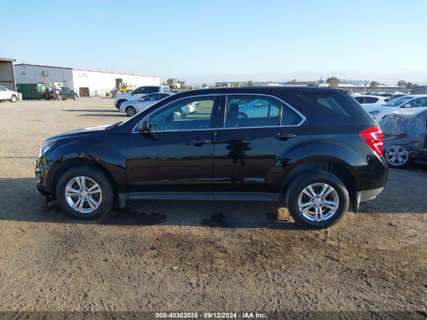 2GNALBEK1H1531068 2017 Chevrolet Equinox Ls