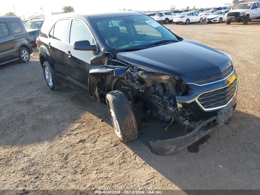 2GNALBEK1H1531068 2017 Chevrolet Equinox Ls