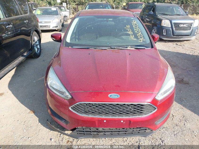 2015 Ford Focus Se VIN: 1FADP3F25FL241573 Lot: 40303036