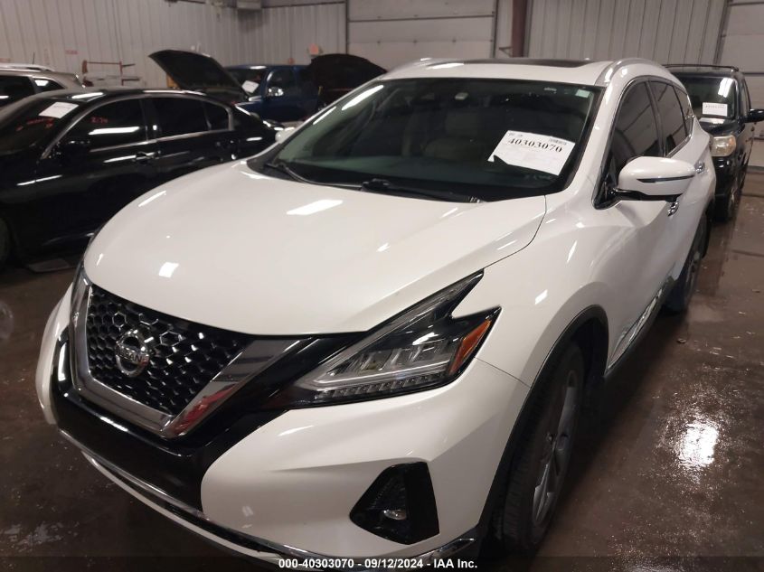 2019 Nissan Murano Platinum VIN: 5N1AZ2MS4KN146260 Lot: 40303070