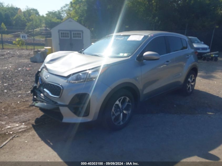 2022 Kia Sportage Lx VIN: KNDPM3AC2N7984554 Lot: 40303100