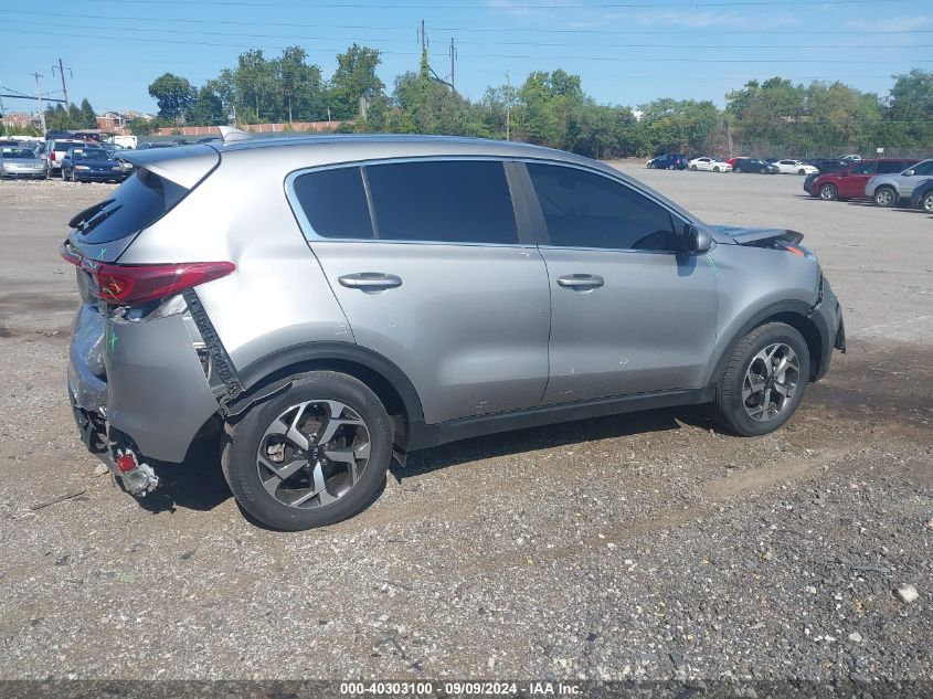 2022 Kia Sportage Lx VIN: KNDPM3AC2N7984554 Lot: 40303100