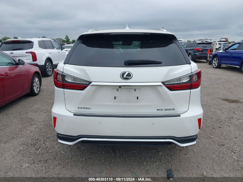 2018 Lexus Rx 350L 350 L VIN: JTJGZKCAXJ2001745 Lot: 40303110