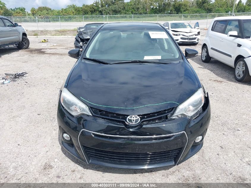 2015 Toyota Corolla S VIN: 2T1BURHE2FC325250 Lot: 40303111