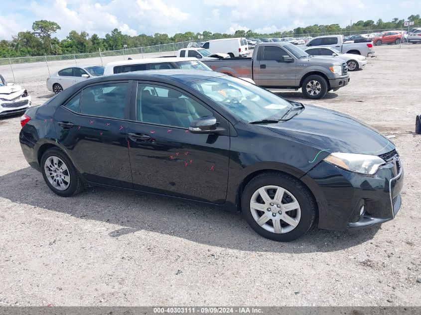 2015 Toyota Corolla S VIN: 2T1BURHE2FC325250 Lot: 40303111