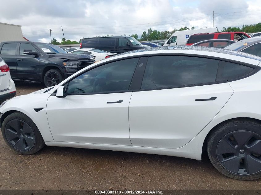 2021 Tesla Model 3 VIN: 5YJ3E1EB1MF974513 Lot: 40303113