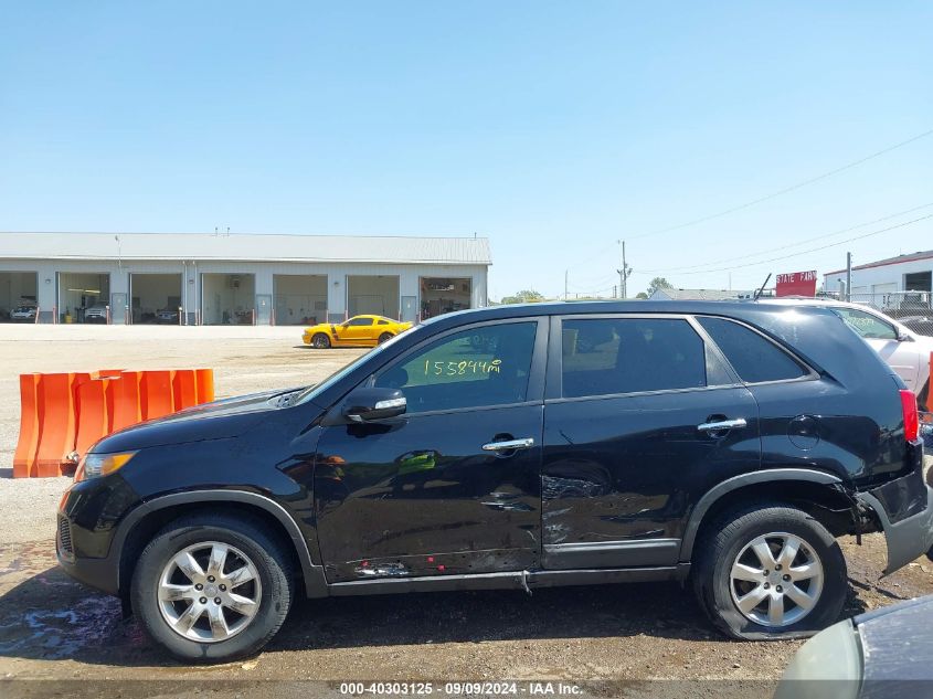 2013 Kia Sorento Lx VIN: 5XYKT3A14DG363569 Lot: 40303125