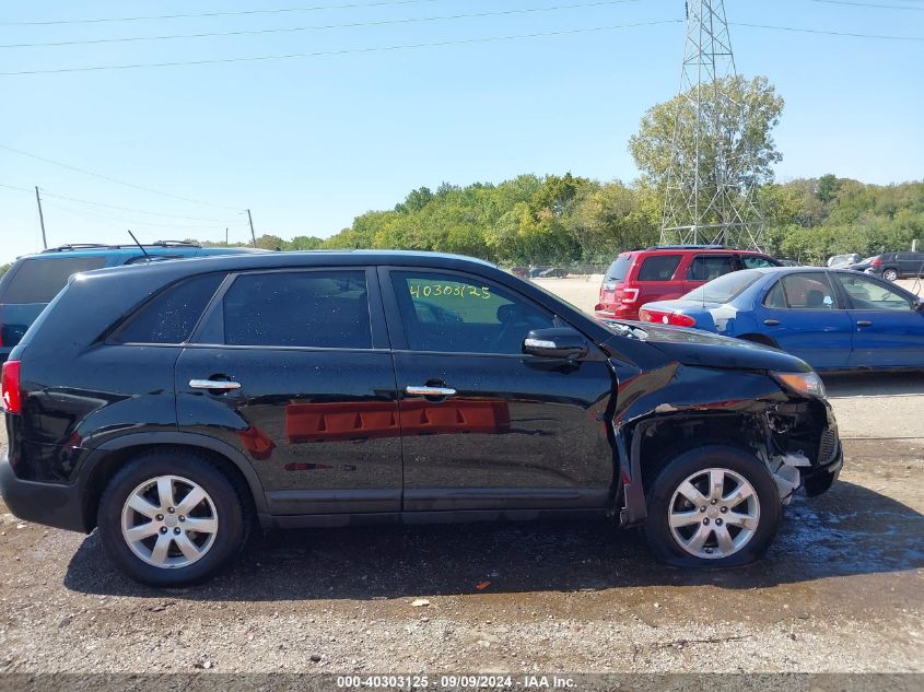 2013 Kia Sorento Lx VIN: 5XYKT3A14DG363569 Lot: 40303125