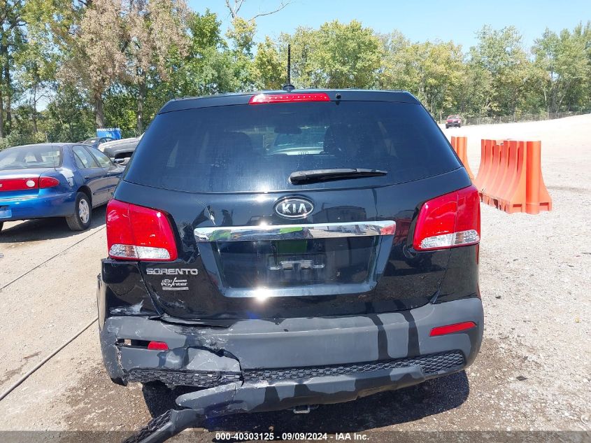 2013 Kia Sorento Lx VIN: 5XYKT3A14DG363569 Lot: 40303125