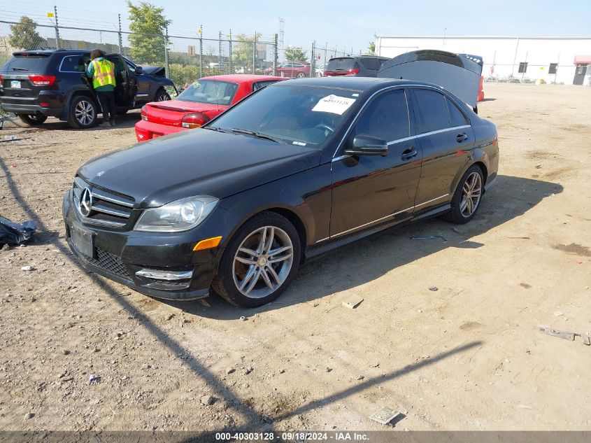 VIN WDDGF8AB2ER324216 2014 Mercedes-Benz C 300, Lux... no.2