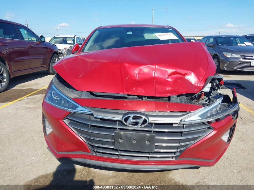 2019 Hyundai Elantra Sel VIN: 5NPD84LF4KH442786 Lot: 40303132