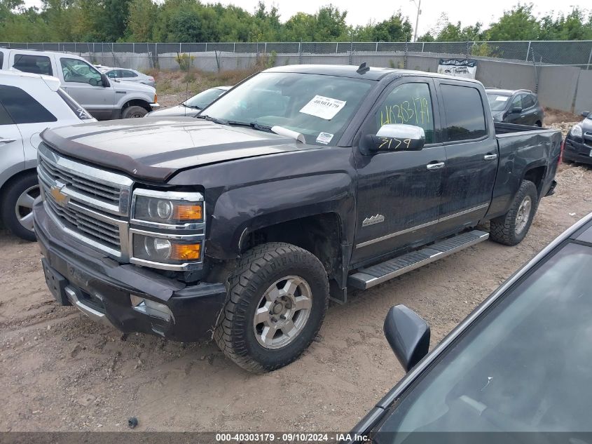 VIN 3GCUKTEC9EG364565 2014 CHEVROLET SILVERADO 1500 no.2