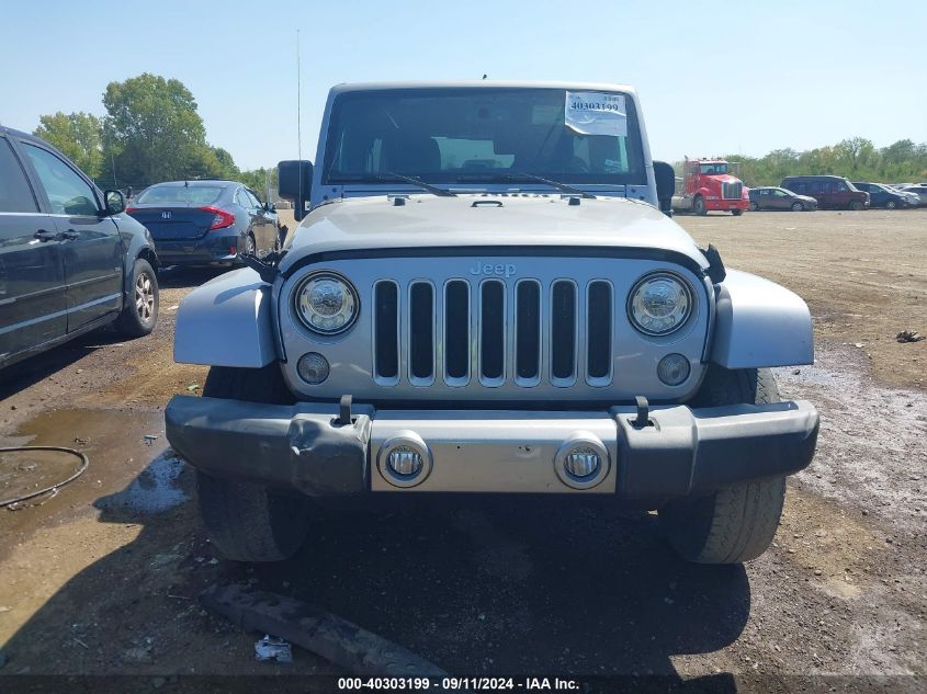 2017 Jeep Wrangler Unlimited Sahara 4X4 VIN: 1C4BJWEG8HL748911 Lot: 40303199