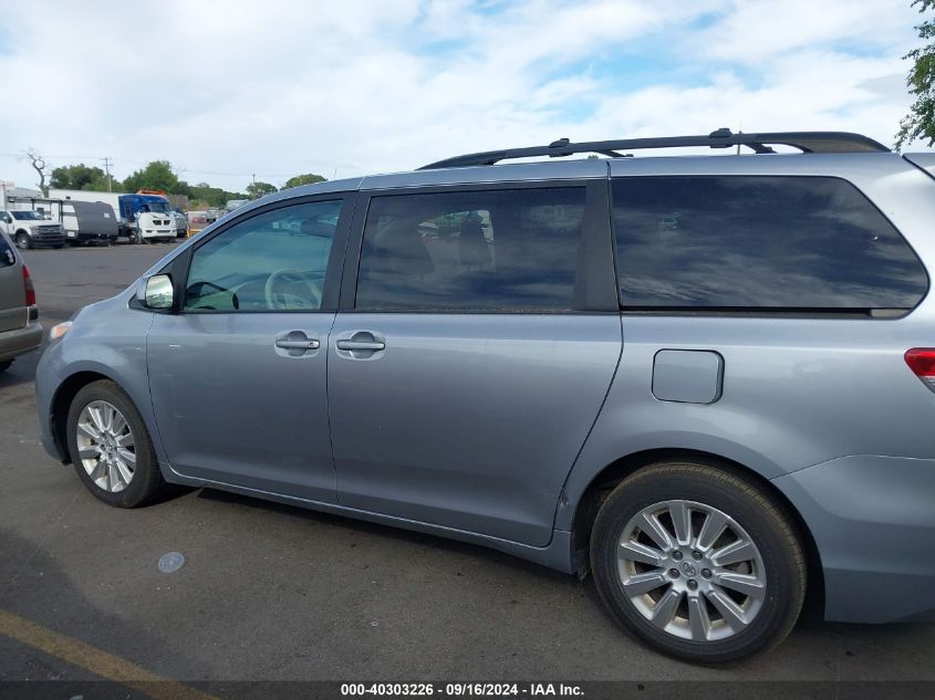 2013 Toyota Sienna Le 7 Passenger VIN: 5TDJK3DC9DS065498 Lot: 40303226