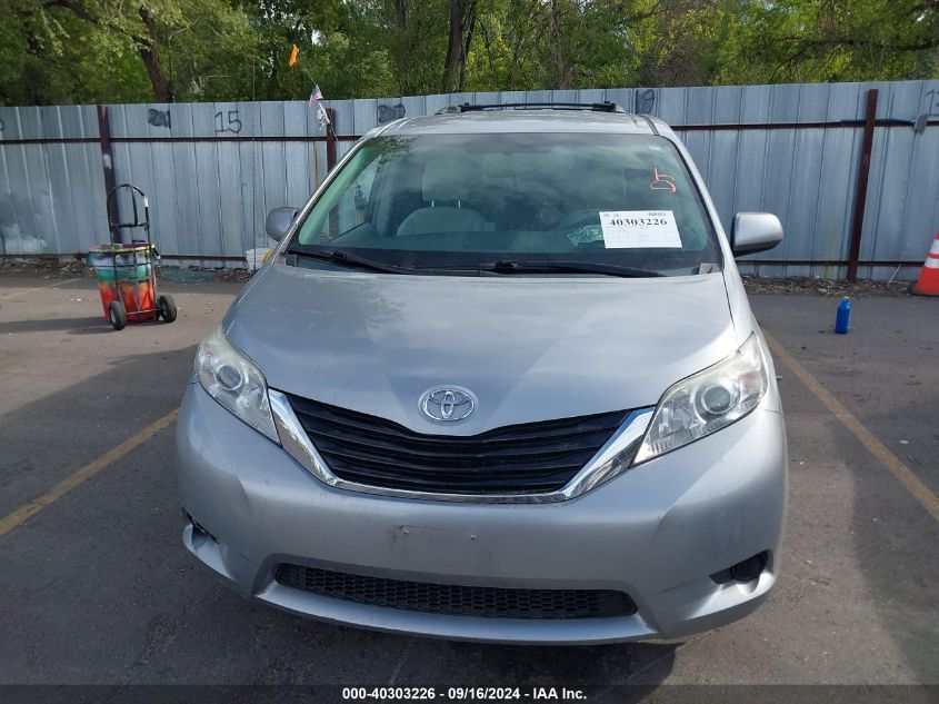 2013 Toyota Sienna Le 7 Passenger VIN: 5TDJK3DC9DS065498 Lot: 40303226