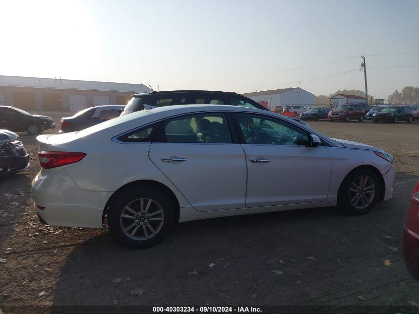 2015 Hyundai Sonata Eco VIN: 5NPE24AA0FH129639 Lot: 40303234