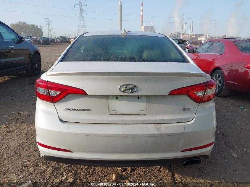 2015 Hyundai Sonata Eco VIN: 5NPE24AA0FH129639 Lot: 40303234