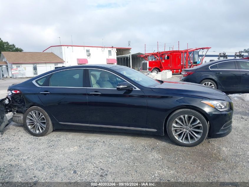 KMHGN4JE3FU088749 2015 Hyundai Genesis 3.8L