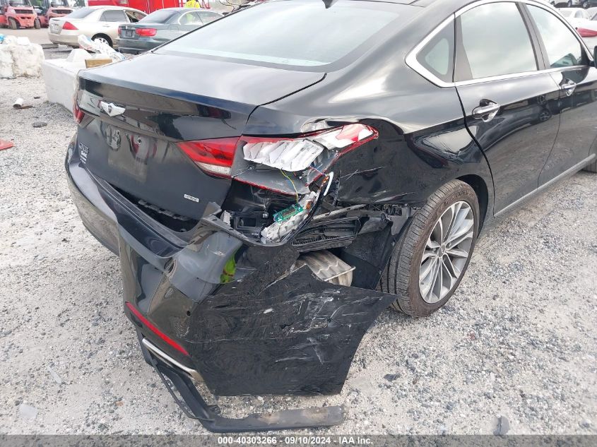 KMHGN4JE3FU088749 2015 Hyundai Genesis 3.8L