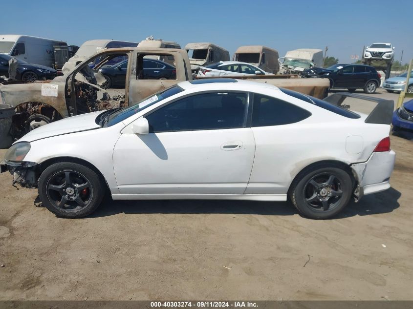 2005 Acura Rsx VIN: JH4DC53845S009110 Lot: 40303274