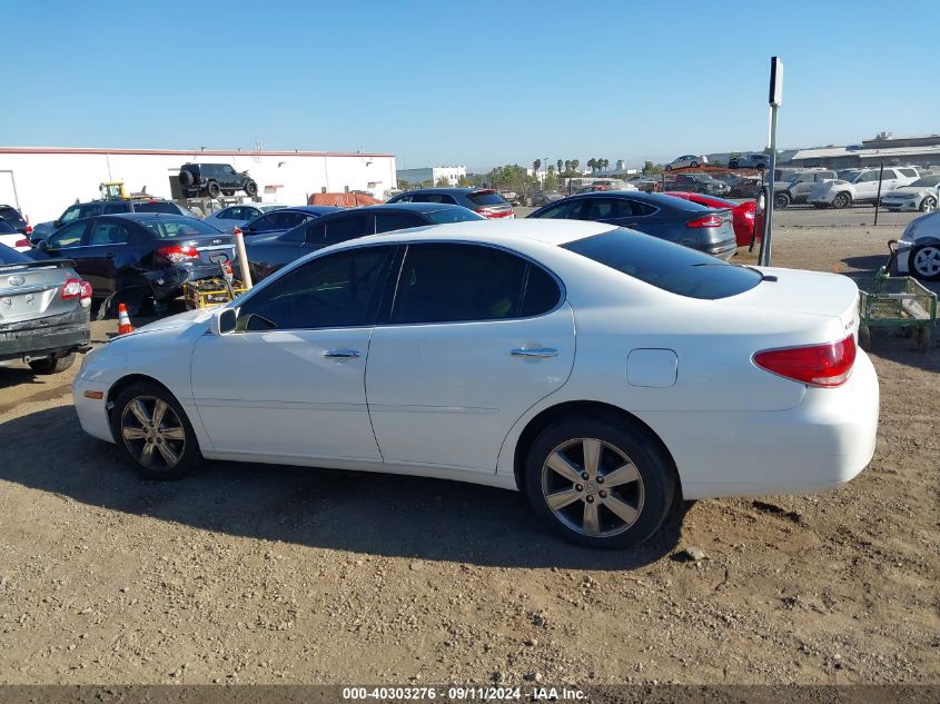 2005 Lexus Es 330 VIN: JTHBA30G655094639 Lot: 40303276