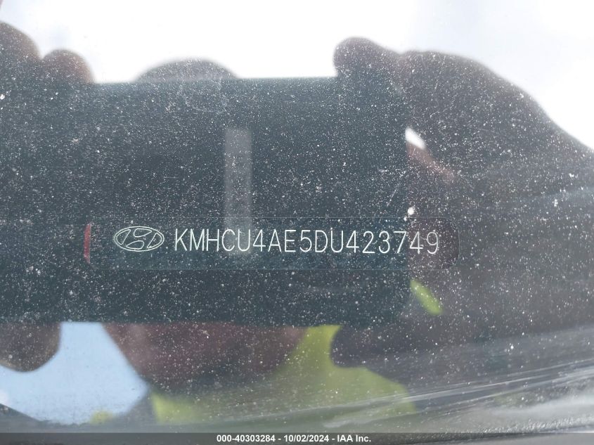 KMHCU4AE5DU423749 2013 Hyundai Accent Gls