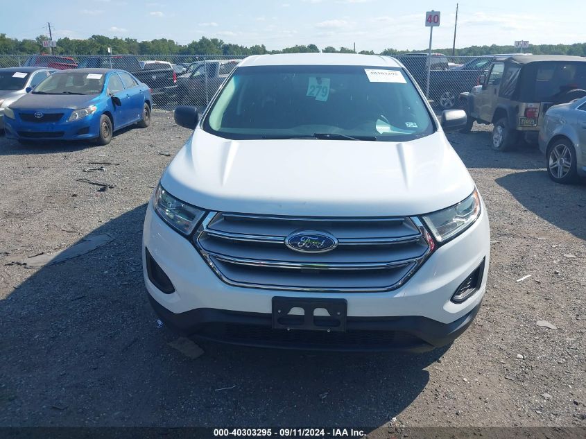 2018 Ford Edge Se VIN: 2FMPK4G96JBB61615 Lot: 40303295