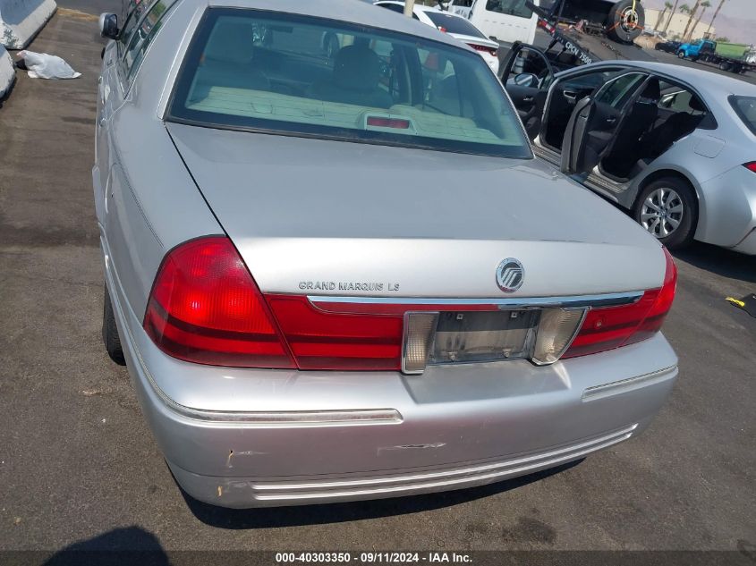 2003 Mercury Grand Marquis Ls VIN: 2MEFM75W43X702055 Lot: 40303350