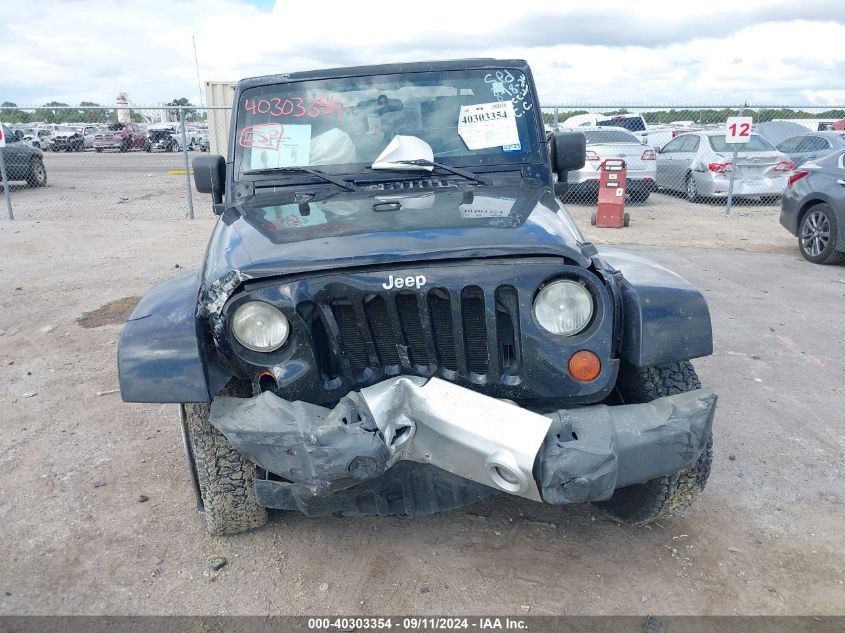 2009 Jeep Wrangler Sahara VIN: 1J8FA54149L742283 Lot: 40303354