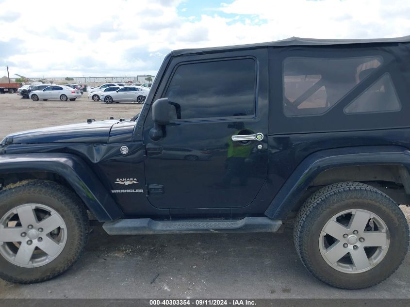 2009 Jeep Wrangler Sahara VIN: 1J8FA54149L742283 Lot: 40303354