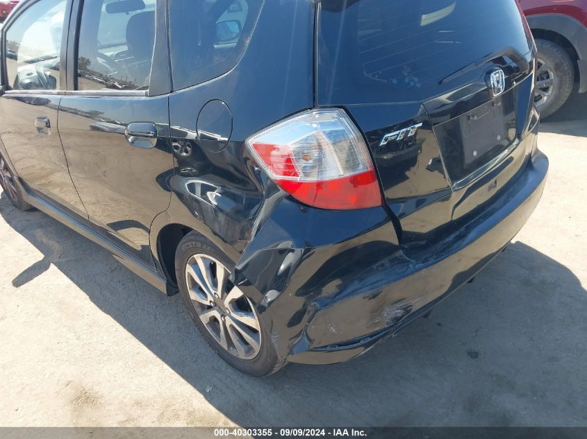 2012 Honda Fit Sport VIN: JHMGE8H51CC013873 Lot: 40303355