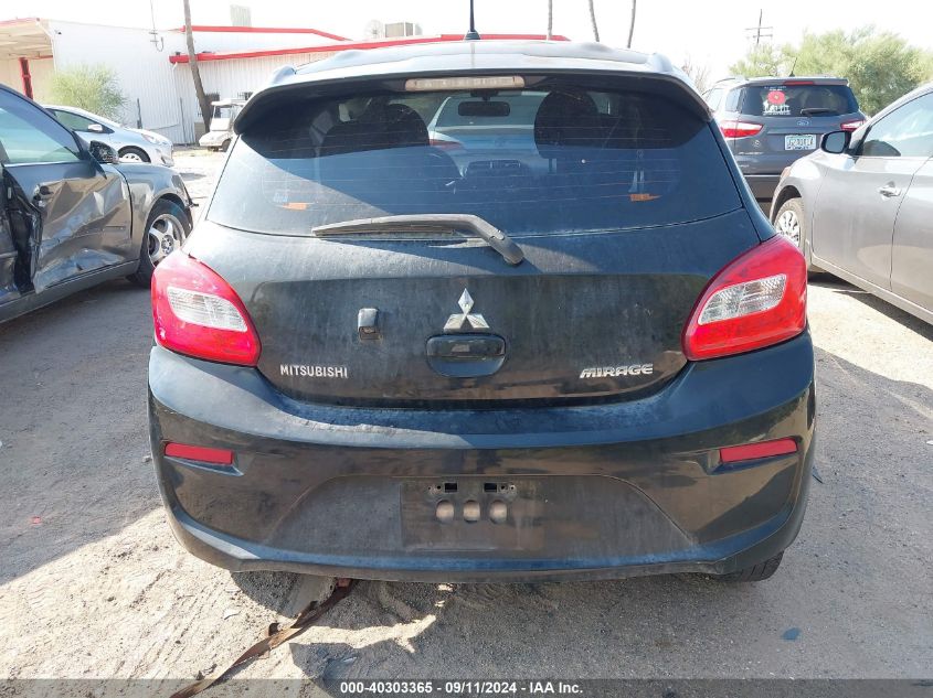 2019 Mitsubishi Mirage Es/Rf VIN: ML32A3HJ9KH005645 Lot: 40303365