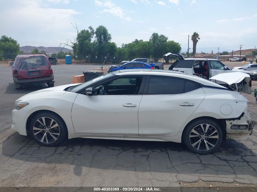 2018 Nissan Maxima 3.5 Sl VIN: 1N4AA6AP8JC399309 Lot: 40303369