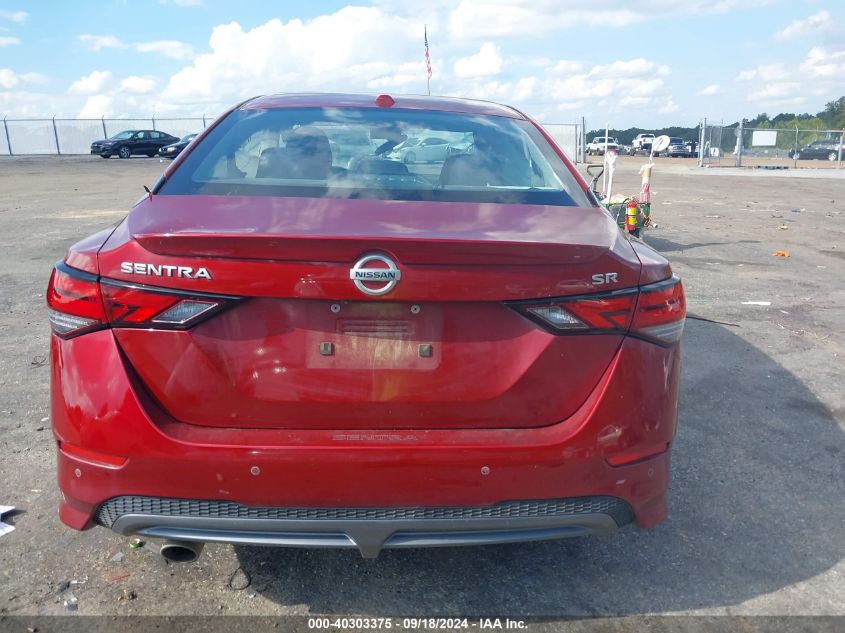 2022 Nissan Sentra Sr Xtronic Cvt VIN: 3N1AB8DV1NY228222 Lot: 40303375