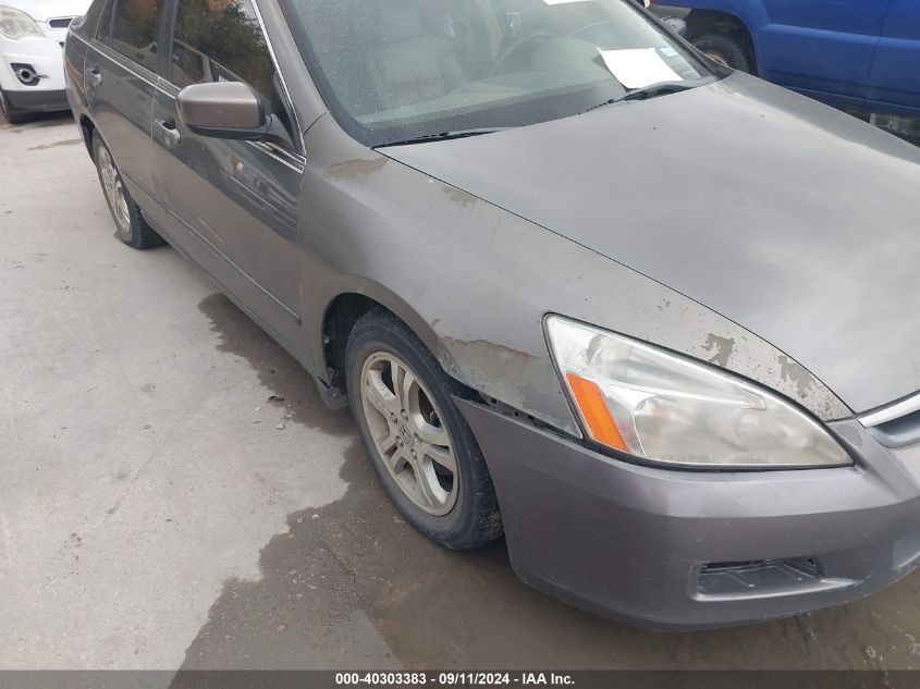 2006 Honda Accord 2.4 Ex VIN: 1HGCM56876A031200 Lot: 40303383