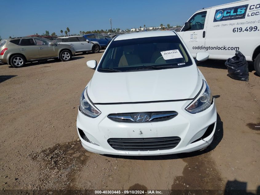 2014 Hyundai Accent Gls VIN: KMHCU4AE3EU746196 Lot: 40303445