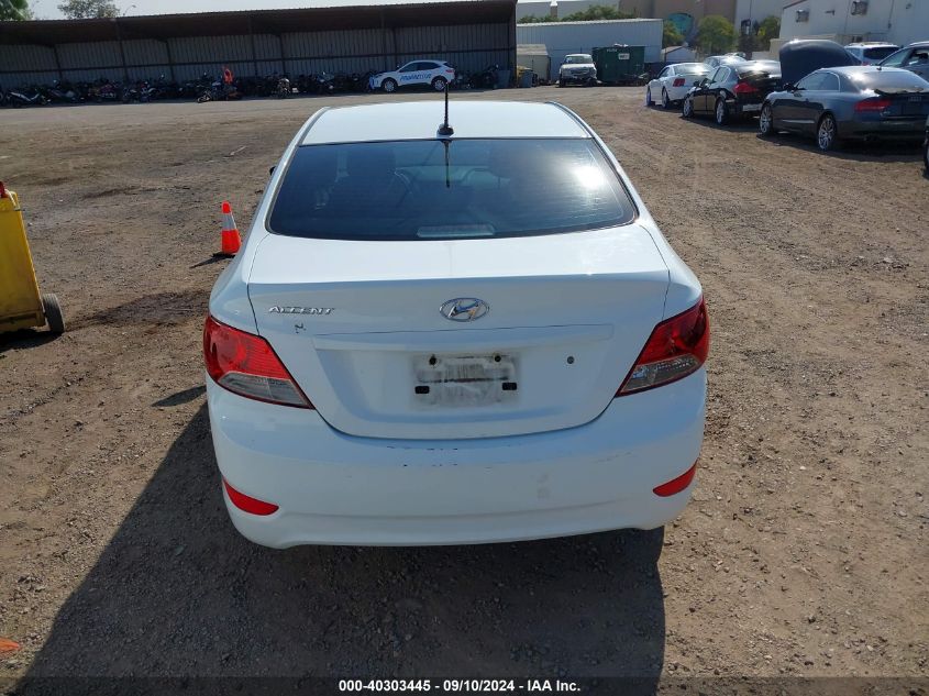 2014 Hyundai Accent Gls VIN: KMHCU4AE3EU746196 Lot: 40303445