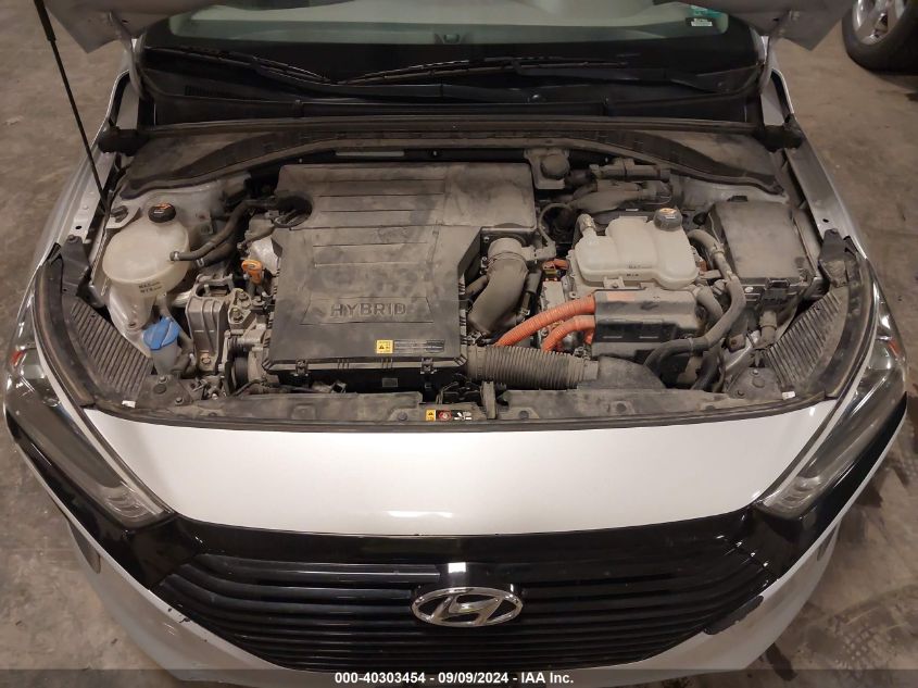 KMHC75LC2HU021850 2017 Hyundai Ioniq Hybrid Sel