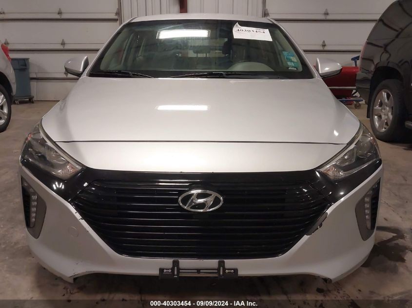 KMHC75LC2HU021850 2017 Hyundai Ioniq Hybrid Sel