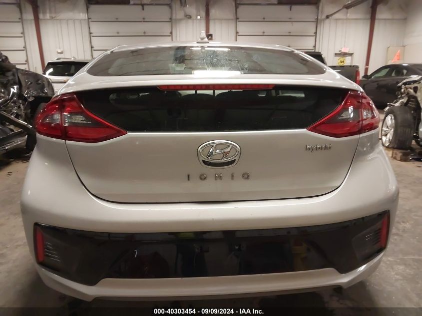 KMHC75LC2HU021850 2017 Hyundai Ioniq Hybrid Sel