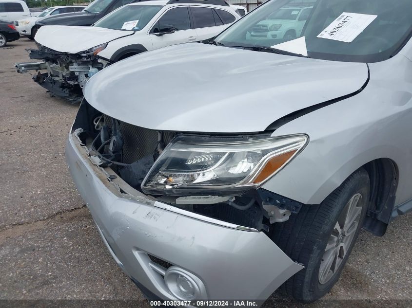 2013 Nissan Pathfinder S VIN: 5N1AR2MM6DC666718 Lot: 40303477