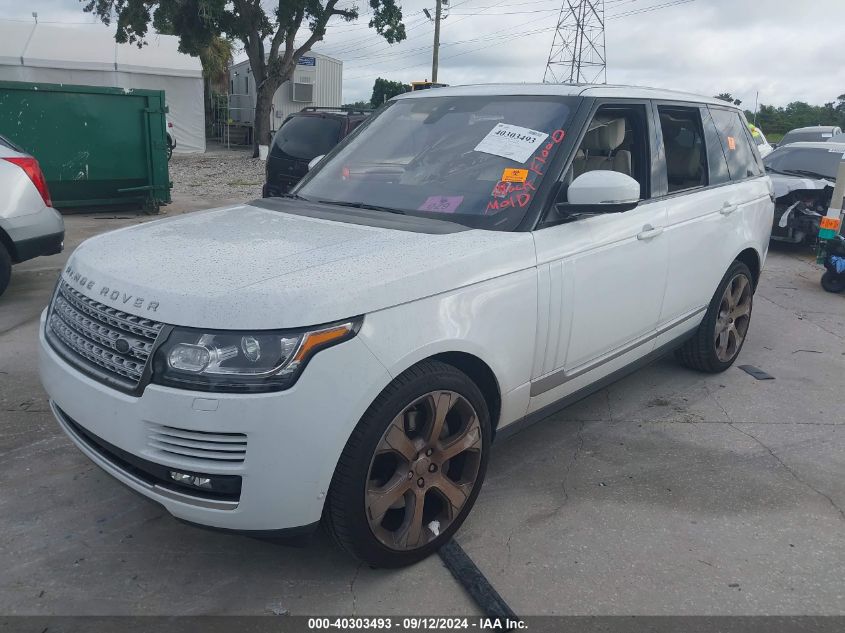 SALGS2FEXHA352850 2017 LAND ROVER RANGE ROVER - Image 2