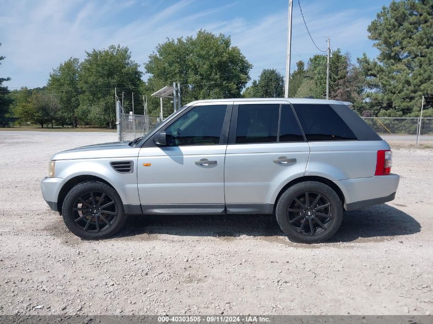 2006 Land Rover Range Rover Sport Hse VIN: SALSF25416A965783 Lot: 40303505